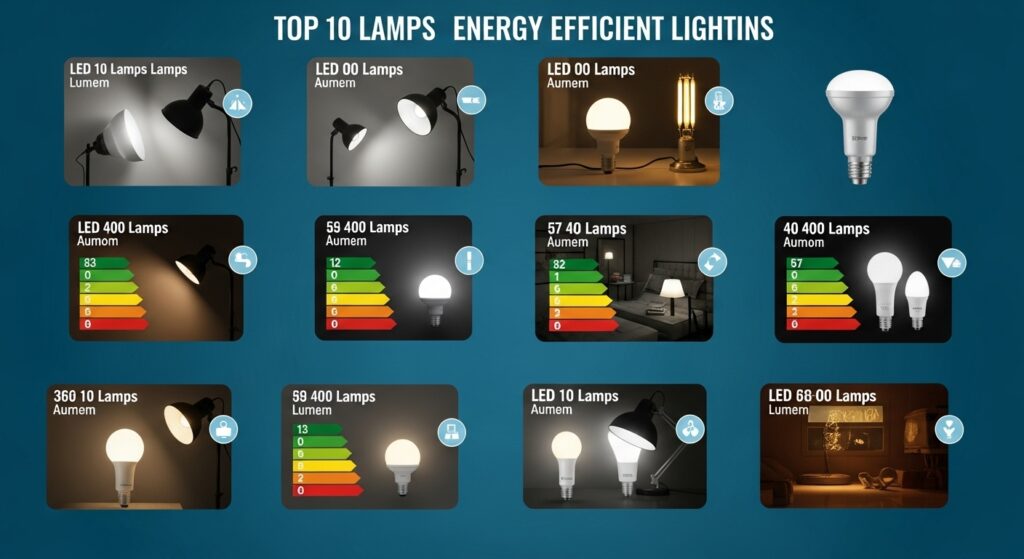 Top 10 LED Lamps for Energy-Efficient Lighting