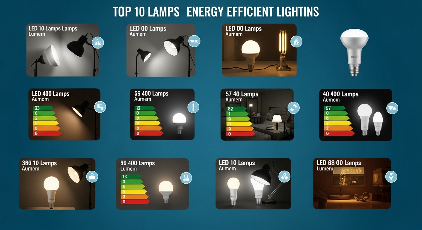 Top 10 LED Lamps for Energy-Efficient Lighting
