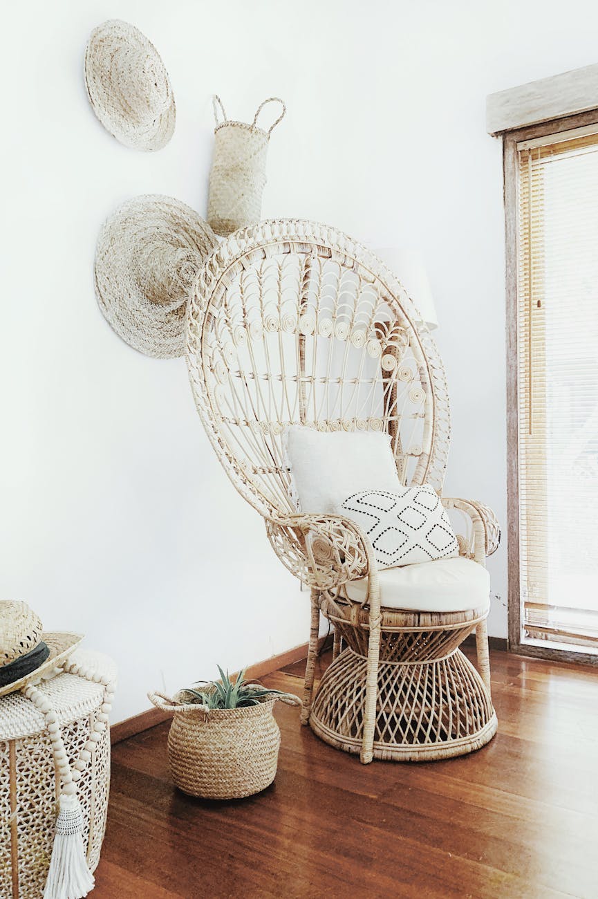 Natural Beauty: Rattan And Wicker Lamp Inspiration