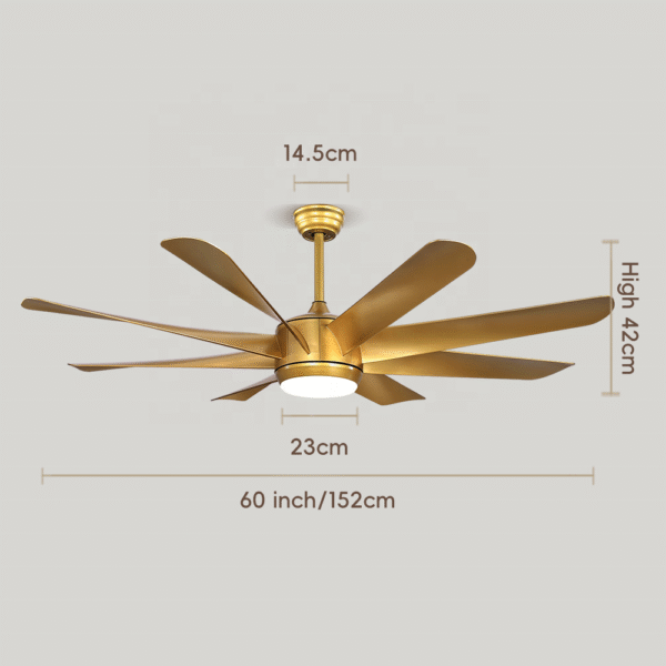 Hot Sale 60 Inch Abs 8 Blade Luxury - Image 4